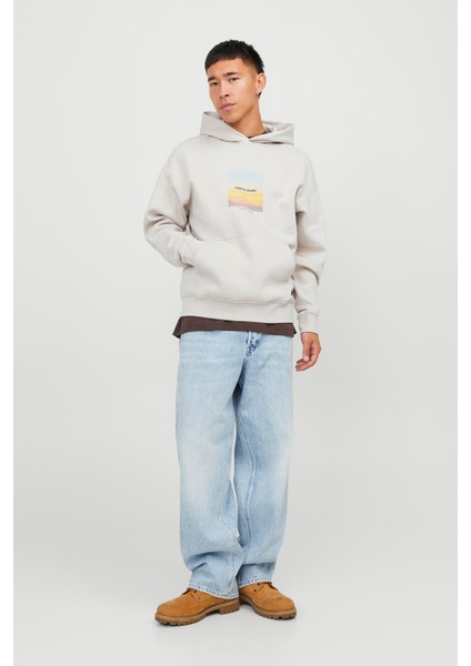 Jorvesterbro Aqua Sweat H Bej Erkek Sweatshirt