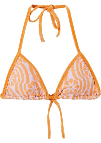 Baskılı Bikini Üstü