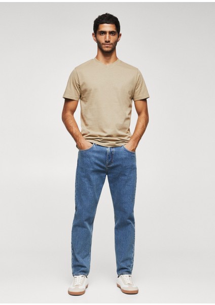 Mango Man Basic T-Shirt