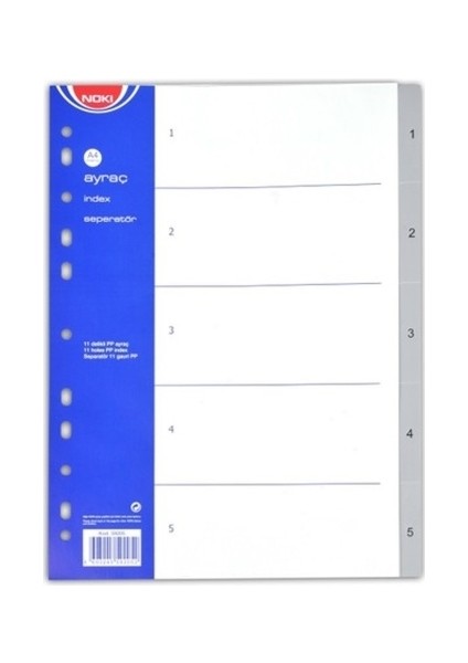 Ayraç Pp 1-5 Rakam