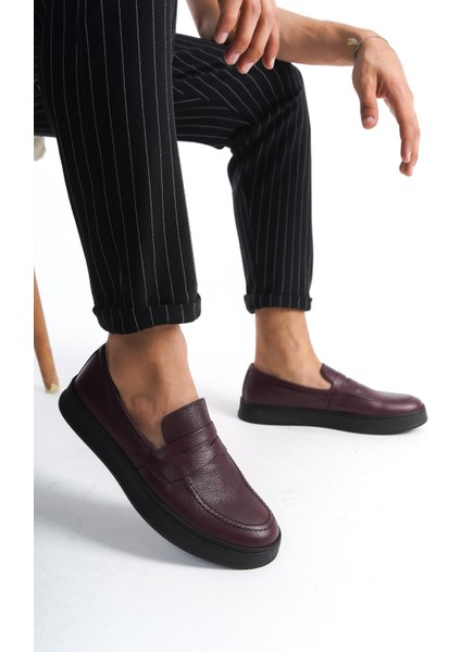 Erkek Deri Termo Taban Comfort Loafer Günlük Ayakkabı