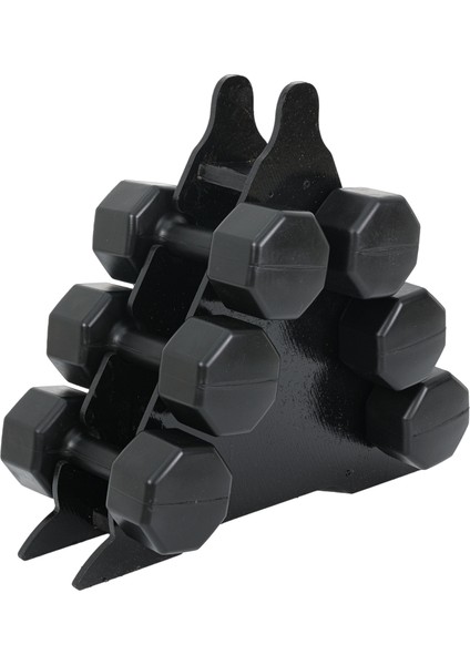 Ps Spor 3 Çift Dambıl Set 3kg + 4kg + 5kg + Stand