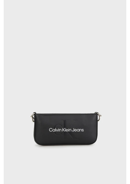 Calvin Klein Logolu Fermuarlı Çanta K60K6106790GQ Kadın Çanta K60K610679 0gq