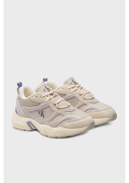 Kalın Tabanlı Retro Model Tennis Su-Mesh Sneaker Ayakkabı YW0YW008910GF Bayan Ayakkabı YW0YW00891 0gf modelleri