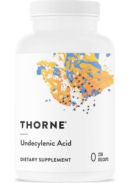 Dietary Supplement Thorne Research Undecylenic Acid 250 Gelcaps 250 Jel Kapsül