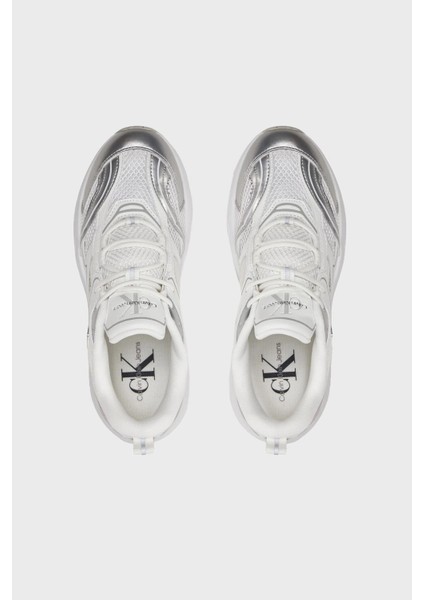 Kalın Tabanlı Retro Tennis Low Sneaker Ayakkabı YW0YW014630K9 Bayan Ayakkabı YW0YW01463 0k9
