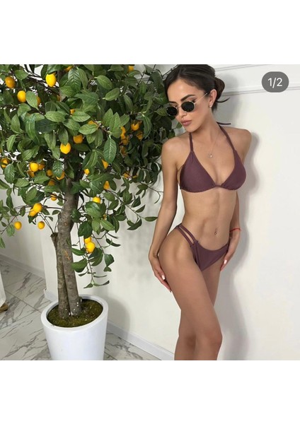 Haki Yeşil Bikini Takım