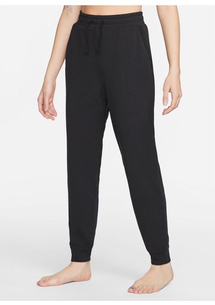 Standart Siyah - Gri - Gümüş Kadın Eşofman Altı DM7037-010 W Ny Df Flc Jogger 7/8 fiyatları