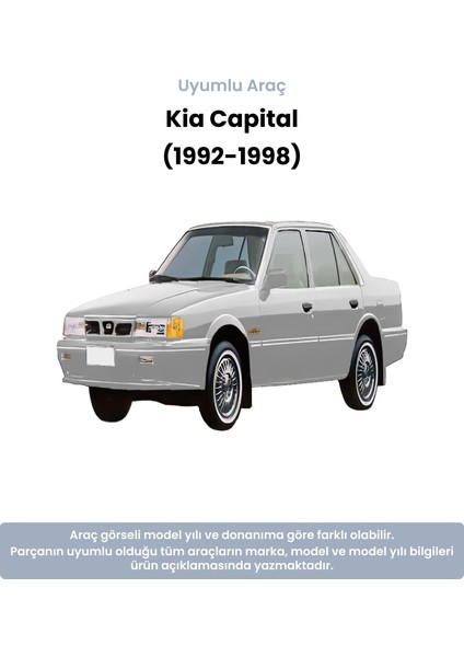 Kia Capital Sol Rot Başı (1992-1998) Kore Muadil