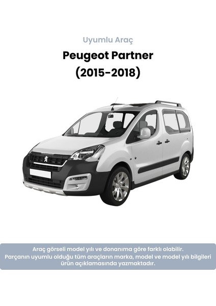 Peugeot Partner Sağ Ön Rot Kolu (2015-2018) Ayd