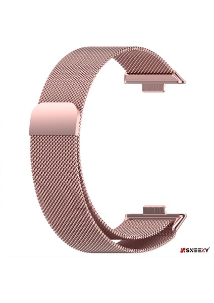 Huawei Watch Fit 3 Uyumlu Paslanmaz Hasır Örgü Metal Milano Kordon Strap fırsatları