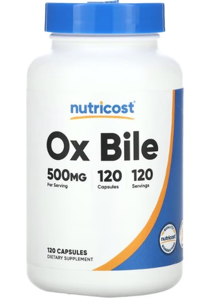 Ox Bile 500MG 120 Capsules Usa Menşei.Tr Tek Yetkili SATICISI OZELSPORCUGIDALARI'DIR