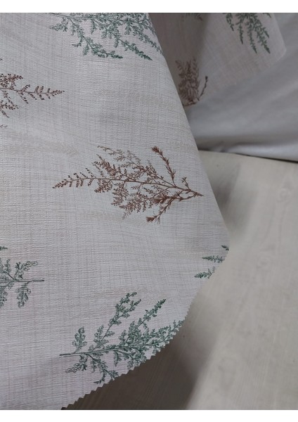 Pvc Silinebilir Muşamba Yuvarlak Masa Örtüsü Çap 140CM