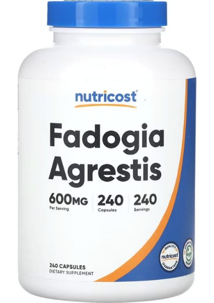 Nutricost Fadogia Agrestis 600 Mg 240 Capsules Usa Menşei.Tr Tek Yetkili SATICISI OZELSPORCUGIDALARI'DIR