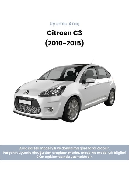 Citroen C3 Sol Ön Askı Rotu (2010-2015) Delphi