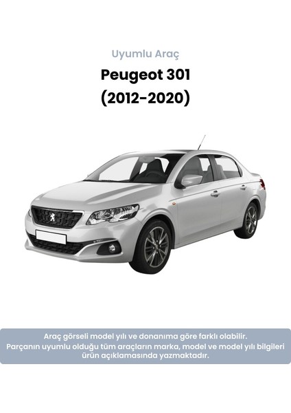 Peugeot 301 Sağ Ön Askı Rotu (2012-2020) Delphi