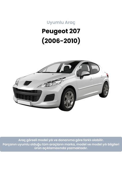 Peugeot 207 Sol Ön Askı Rotu (2006-2010) Yerli Muadil fiyatları