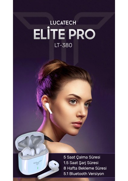 Apple iPhone 15 Pro Max Uyumlu 2. Nesil Bluetooth Kulaklık