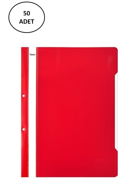 Eco Telli Dosya Kırmızı 50 Li