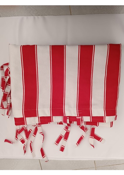 Balkon Perdesi Kırmızı/beyaz fırsatları