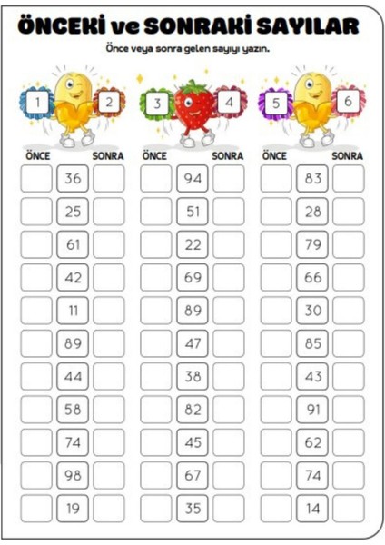 Birinci ve İkinci Sınıflar İçin Matematik Tatil Seti 3 Kitap