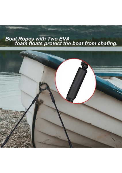 3ft Bağlama Kayışları, Tekneniz, Kayık Veya Dubalarınız Için 2'li Bungee Dock Lines - Su Severler Için Temel Aksesuar Kiti (Yurt Dışından) modelleri