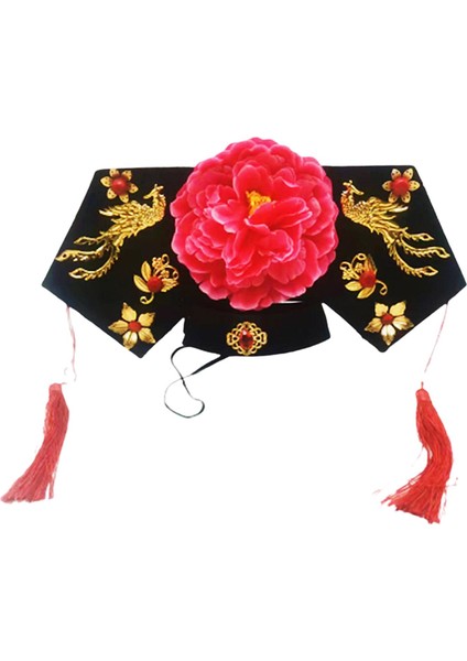 Doğum Günü I Festivali Için Qing Bandı Çiçek Çelenk Saç Bandı (Yurt Dışından) fırsatları