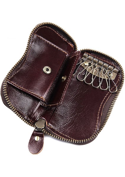 Anahtar Çantası Kraft Kart Çantası Çok Fonksiyonlu Bozuk Para Cüzdanı (Yurt Dışından) fiyatları