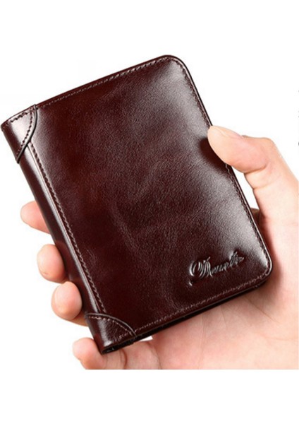 Erkek Parlak Cüzdan Kısa Dana Cüzdanı (Yurt Dışından) fiyatları
