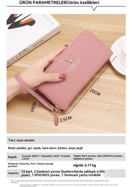 Kadın Uzun Fermuarlı Cüzdan (Yurt Dışından) fiyatları