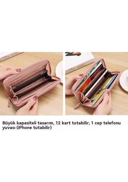 Kadın Uzun Fermuarlı Cüzdan (Yurt Dışından) modelleri