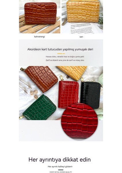 Bayanlar Manyetikliği Giderici Organ Kartı Tutacağı Bozuk Para Cüzdanı (Yurt Dışından) modelleri