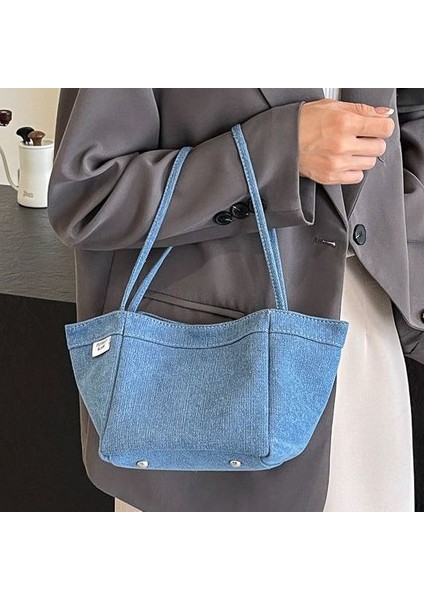 Basit Omuz Çantası Cep Telefonu Çantası Rahat Ayarlanabilir Crossbody Denim Çanta (Yurt Dışından) modelleri