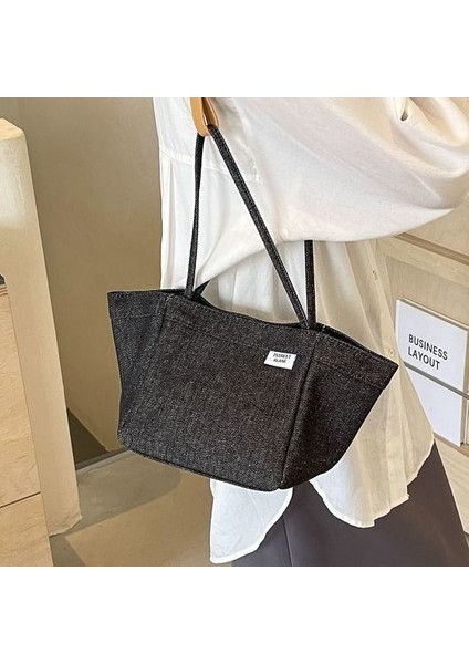 Basit Omuz Çantası Cep Telefonu Çantası Rahat Ayarlanabilir Crossbody Denim Çanta (Yurt Dışından) fırsatları