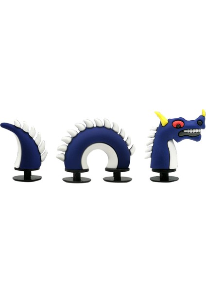 3D Karikatür Takılar I Ayakkabı Takı Mavi (Yurt Dışından)
