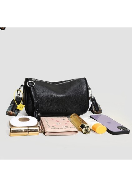 Hakiki Deri Büyük Kapasiteli Omuz Crossbody Çanta Ilk Katman Inek Derisi Yastık Çantası (Yurt Dışından) fiyatları