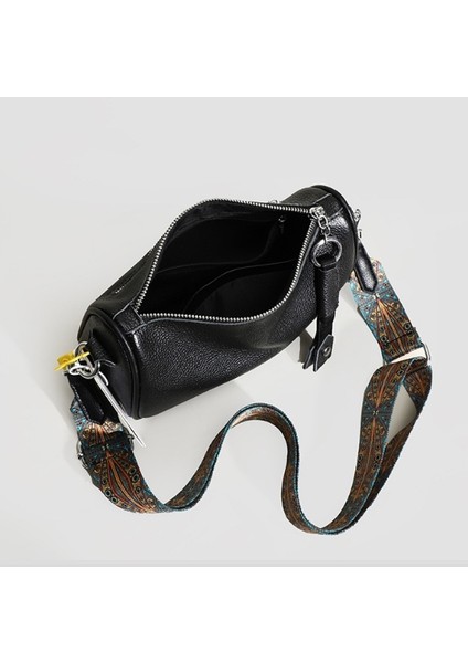 Hakiki Deri Büyük Kapasiteli Omuz Crossbody Çanta Ilk Katman Inek Derisi Yastık Çantası (Yurt Dışından) modelleri