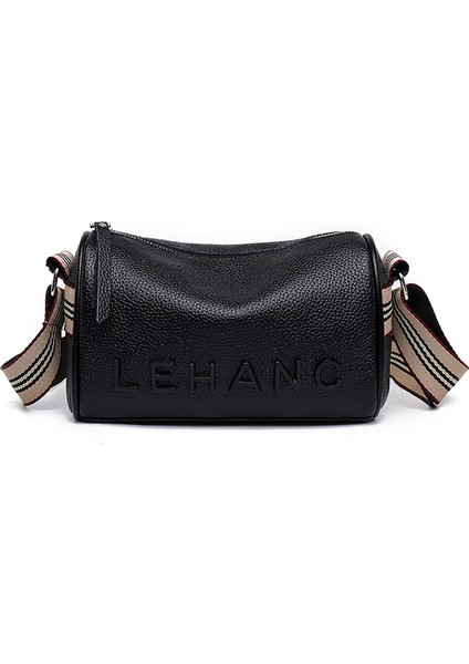 Hakiki Deri Rahat Basit Geniş Omuz Crossbody Çanta Küçük Kare Çanta (Yurt Dışından)