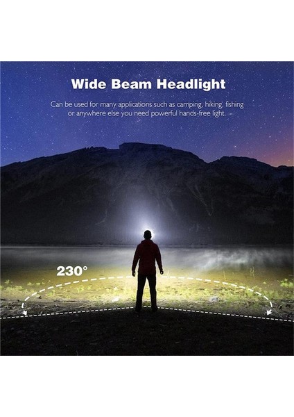 Şarj Edilebilir LED Far 3 Modu Kafa Lambası El Fenerleri Su Geçırmez Lamba Açık Kamp Yürüyüş (Yurt Dışından) indirimleri