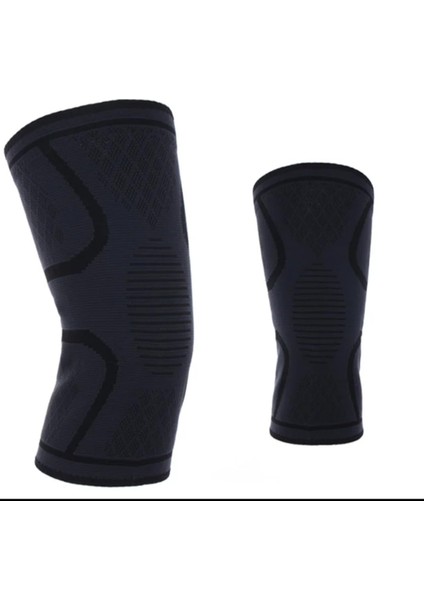 Dizlik Destek Seti, 2'li Paket, Spor ve Ağrı Giderme Için (Siyah, Küçük) (Yurt Dışından)