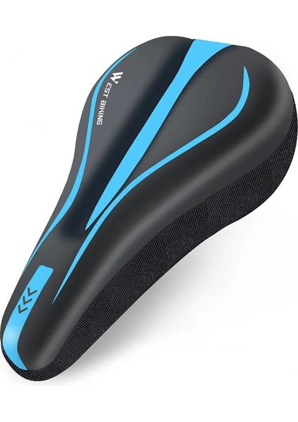 Kalınlaşmak Rahat Bisiklet Sele Kılıfı Pu Deri Jel Silikon Bisiklet Klozet Kapağı Yumuşak Sünger Darbeye Dayanıklı Mtb Yol Bisikleti Yastık (Yurt Dışından)