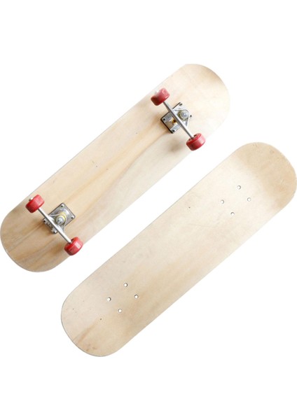 Başlayanlar Için Ahşap Güvertesi Icılık Şimi Çocuklar 72CM Tekerlekli (Yurt Dışından)