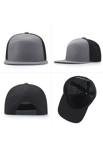 Şapka Erkek Ilkbahar ve Yaz Açık Nefes Alabilen Düz Kenarlı Şapka Güneş Koruyucu Arka Örgü Sivri Uçlu Kap Hiphop Hiphop Beyzbol Şapkası (Yurt Dışından) fırsatları