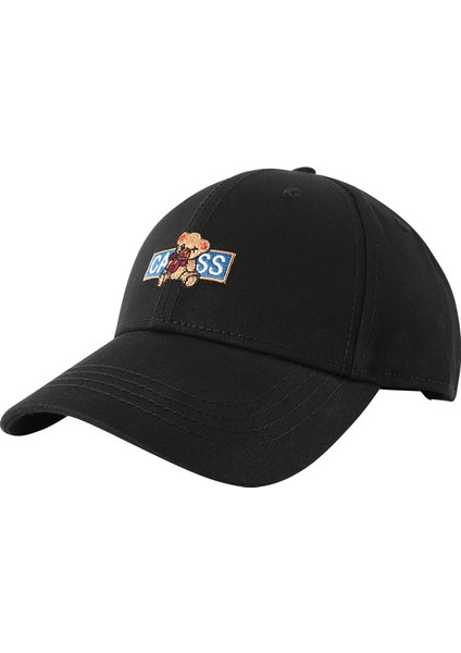 Şapka Ilkbahar ve Yaz Yeni Üç Boyutlu Nakış Logosu Rahat Sevimli Stil Narin Yüz Küçük Rahat Beyzbol Şapkası Kadınlar Için (Yurt Dışından)