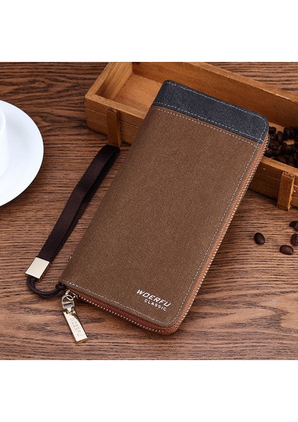 Erkek Çok Fonksiyonlu Büyük Kapasiteli Cüzdan (Yurt Dışından)