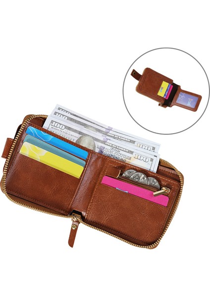 Erkek Çok Fonksiyonlu Büyük Kapasiteli Cüzdan (Yurt Dışından) fiyatları