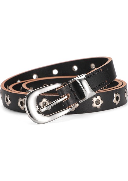 Alaşım Pim Tokalı Birinci Sınıf Sığır Derisi Kemer (Yurt Dışından)