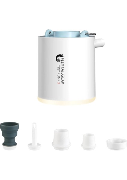 Flextaılgear Taşınabilir Ultra Mini Hava Pompası ve Şarj Edilebilir Kamp Işığı (Yurt Dışından)