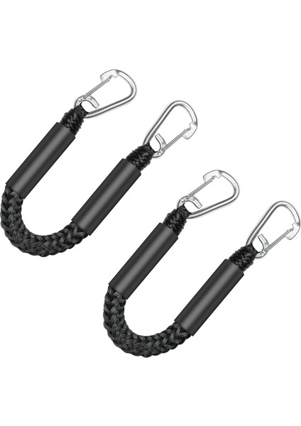 Bağlama Kayışı Çift Kanca 3ft Bungee Iskele Hattı 2 Paket - Dahili Tamponlar, Kayaklar, Tekneler, Seadoo, Jet Ski, Ponton, Kano, Motorlu Tekneler ve Daha Fazlası Için Temel Aksesuarlar (Yurt Dışından)