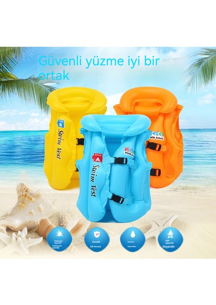 Kalınlaşmış Çocuk Can Yeleği Şişme Yelek Öğrenme Yüzme Ekipmanı (Yurt Dışından) fiyatları